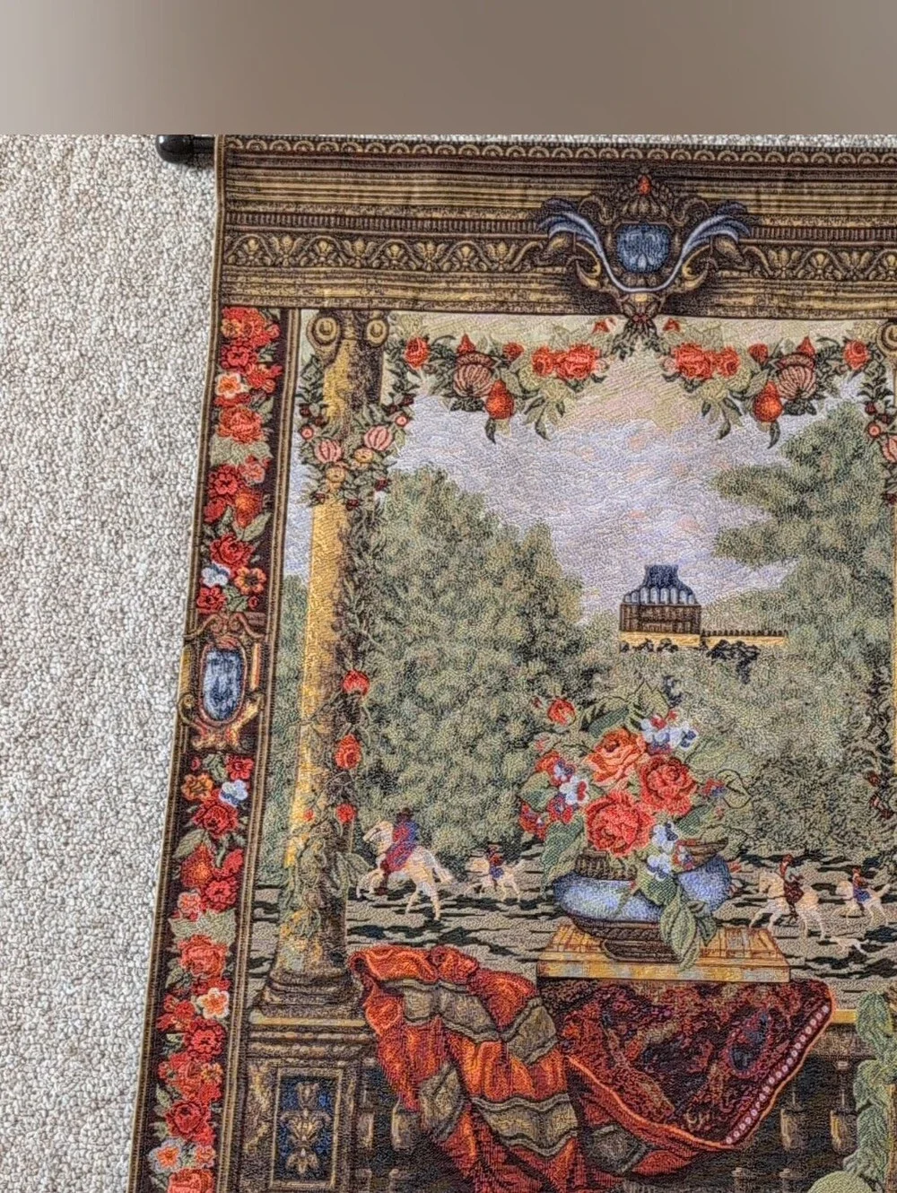 Versailles Castle Italian Tapestry Wall Art